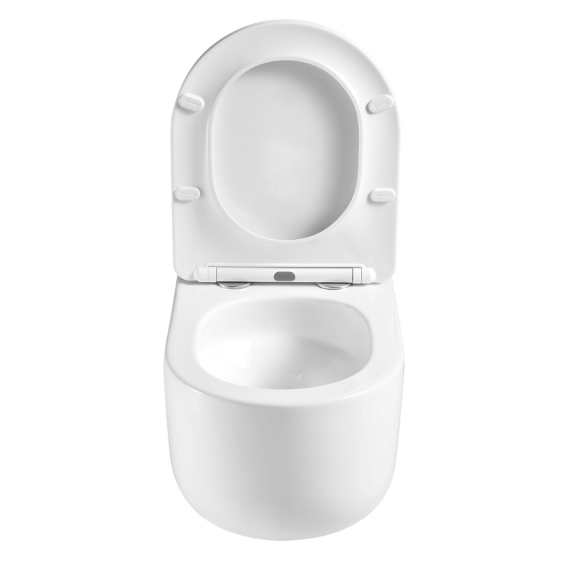Унитаз подвесной Mixxus Premium TOPPER-0302-T3 490х360х380mm, система смыва TORNADO 3.0