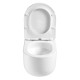 Унитаз подвесной Mixxus Premium TOPPER-0302-T3 490х360х380mm, система смыва TORNADO 3.0