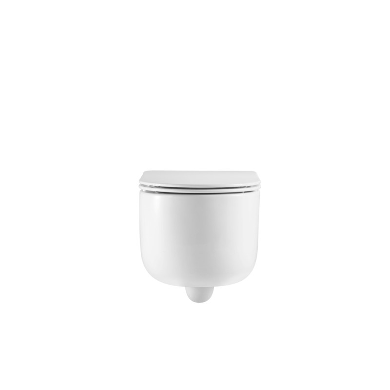 Унитаз подвесной Mixxus Premium TOPPER-0302-T3 490х360х380mm, система смыва TORNADO 3.0
