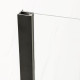 Душова кабіна без піддона Mixxus Premium DIVERSE SC03-120x80x195-TR Black прозоре скло 6мм (M