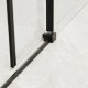 Душова кабіна без піддона Mixxus Premium DIVERSE SC03-120x80x195-TR Black прозоре скло 6мм (M