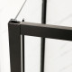 Душова кабіна без піддона Mixxus Premium DIVERSE SC03-120x80x195-TR Black прозоре скло 6мм (M