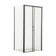 Душова кабіна без піддона Mixxus Premium DIVERSE SC03-120x80x195-TR Black прозоре скло 6мм (M