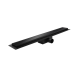 Душевой трап из нержавеющей стали Koer FD08-70x500-Glass Black 70x500мм из стекл. панелью
