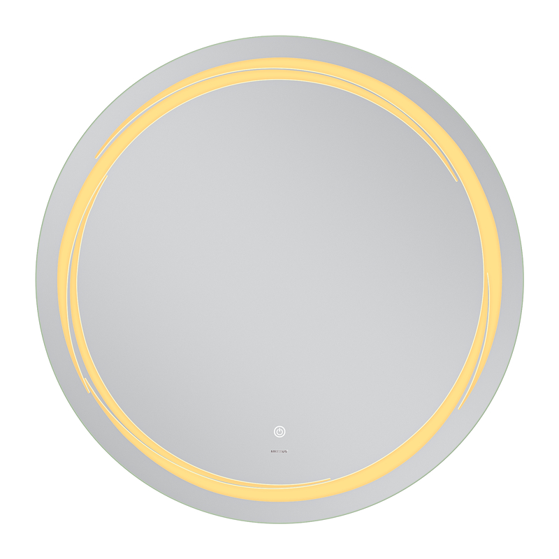 Зеркало Mixxus Premium WAVE MC04-90 (LED Touch, Anti-fog, димер (3-6,5kK))