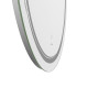Зеркало Mixxus Premium WAVE MC04-90 (LED Touch, Anti-fog, димер (3-6,5kK))
