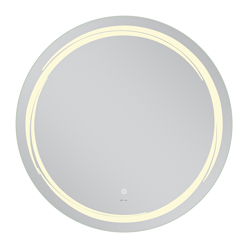 Зеркало Mixxus Premium WAVE MC04-90 (LED Touch, Anti-fog, димер (3-6,5kK))