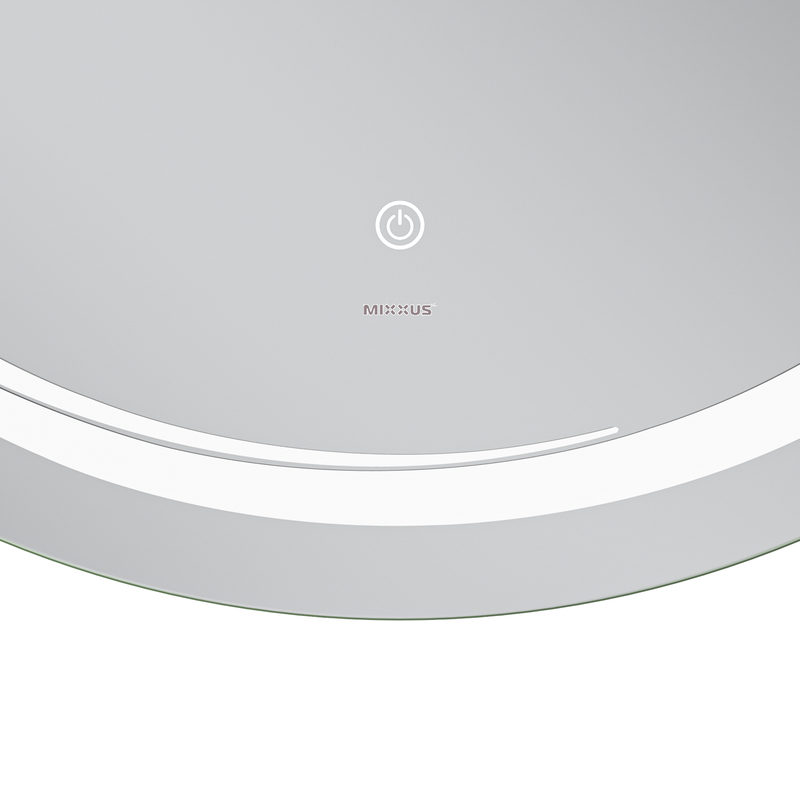 Зеркало Mixxus Premium WAVE MC04-90 (LED Touch, Anti-fog, димер (3-6,5kK))