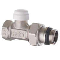 Кран радиаторный Roho R5261-050 - 1/2" прямой (антипротечка)