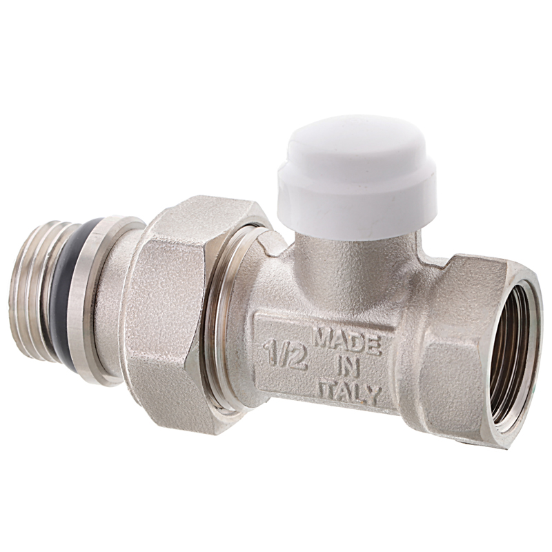Кран радиаторный Roho R5261-050 - 1/2" прямой (антипротечка)