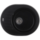 Мойка кухонная Zerix ZS-6250R-14 Черный металлик