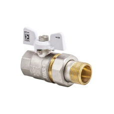 Кран с американкой 3/4" (Koer KR.227.W) белый