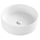 Умывальник накладной керамический Mixxus Premium Wave-0101 400x400x125mm