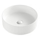 Умывальник накладной керамический Mixxus Premium Wave-0101 400x400x125mm