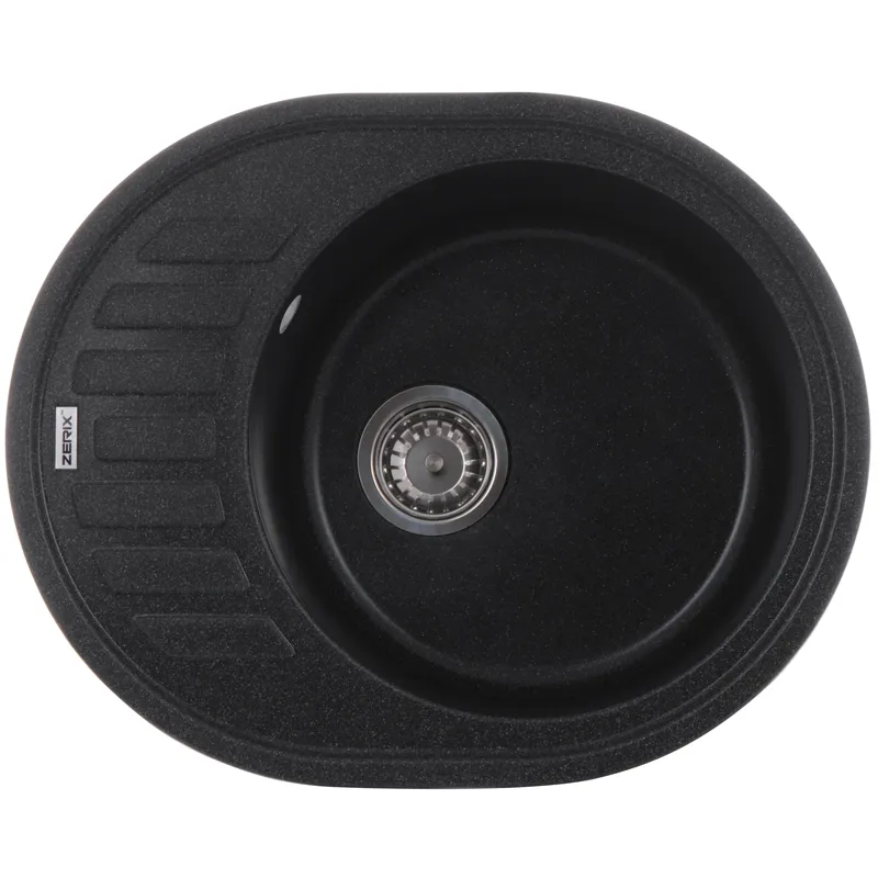 Мойка кухонная Zerix ZS-6250R-13 Графитная