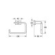 Держатель для туалетной бумаги Grohe Essentials Cube New