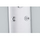 Бокс душевой с гидромассажем Mixxus STRONG SBH02-90x90x215-FB SATIN низкий поддон