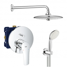 Душова система прихованого монтажу зі змішувачем Grohe Grohtherm SmartControl