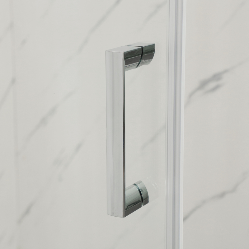Душова кабіна без піддону Mixxus Premium DIVERSE SC02-90x90x195-TR Chrome прозоре скло 5мм (M