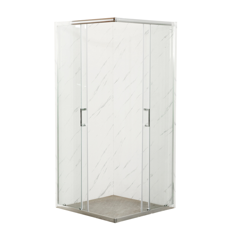Душова кабіна без піддону Mixxus Premium DIVERSE SC02-90x90x195-TR Chrome прозоре скло 5мм (M