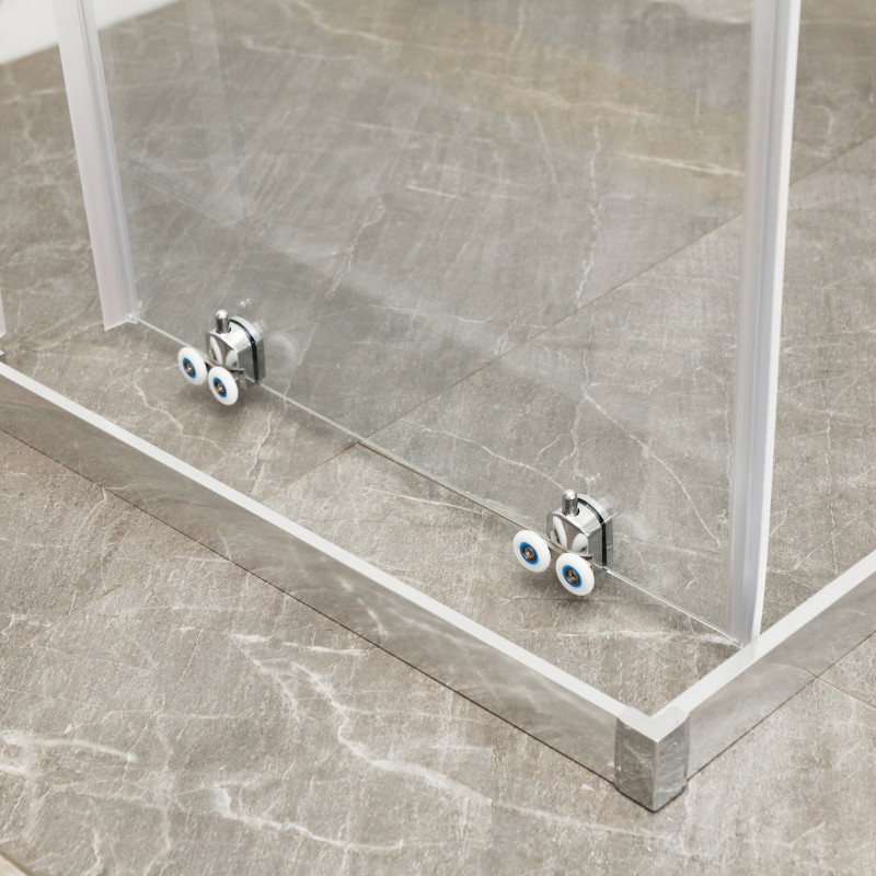 Душова кабіна без піддону Mixxus Premium DIVERSE SC02-90x90x195-TR Chrome прозоре скло 5мм (M