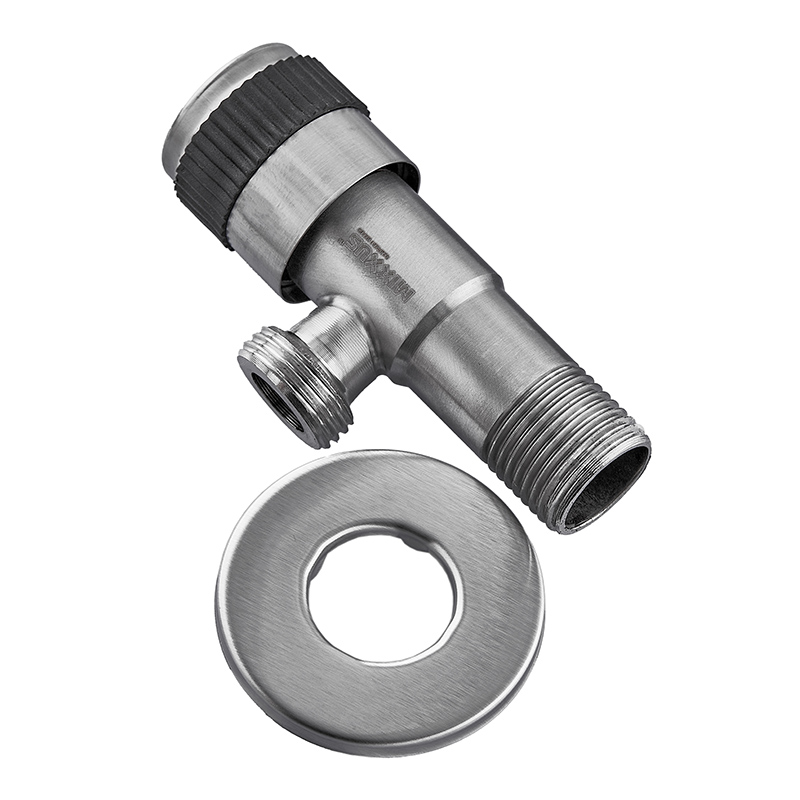 Кран для подключения сантехприборов Mixxus VAL-04-1/2x1/2 с нерж. стали