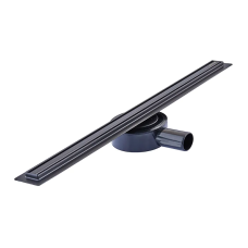 Душевой трап с нерж. стали SUS304 Mixxus Drain-05-60-Slim Black (30x600 мм) (Черный)