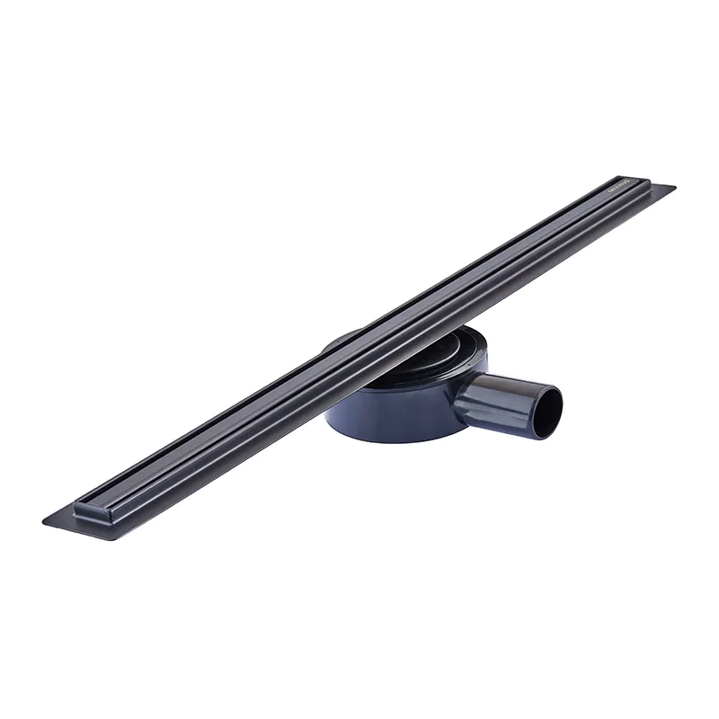 Душевой трап с нерж. стали SUS304 Mixxus Drain-05-60-Slim Black (30x600 мм) (Черный)