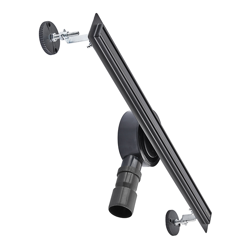 Душевой трап с нерж. стали SUS304 Mixxus Drain-05-60-Slim Black (30x600 мм) (Черный)