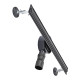 Душевой трап с нерж. стали SUS304 Mixxus Drain-05-60-Slim Black (30x600 мм) (Черный)