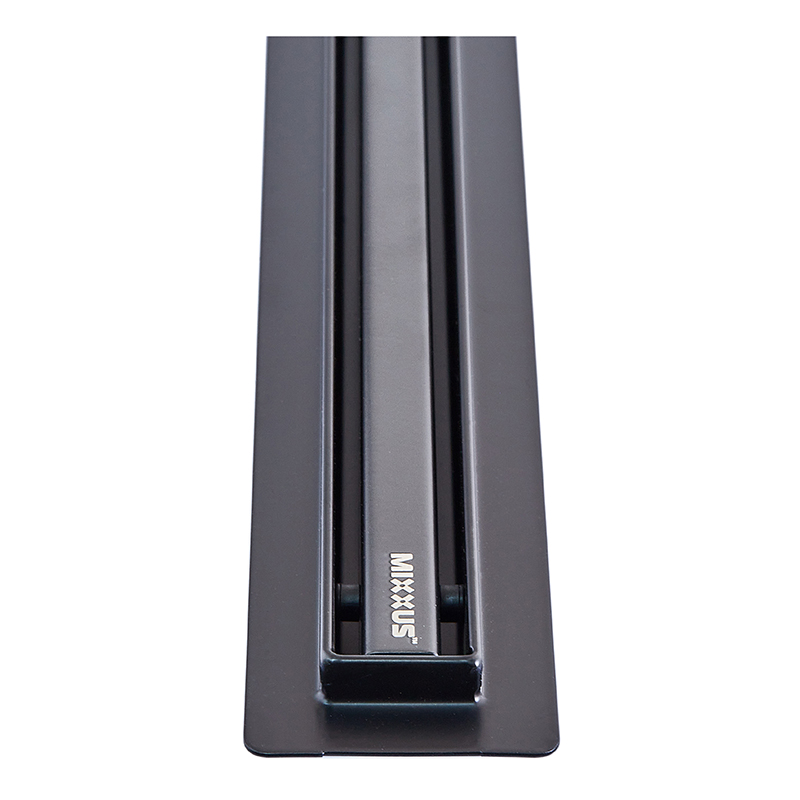 Душевой трап с нерж. стали SUS304 Mixxus Drain-05-60-Slim Black (30x600 мм) (Черный)