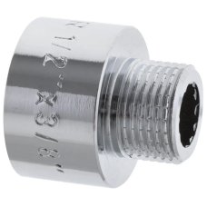 Переходник (коннектор) 3/8"х1/2" (хром) Koer KF.A0406.CHR
