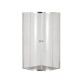 Душевая кабина без поддона Mixxus PLAIN SC01-90x90x185-TR CHROME прозрачное стекло 4мм