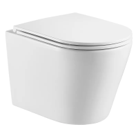 Унитаз подвесной Mixxus Premium Bevel-0301-R 515x355x365mm, система смыва RIMLESS