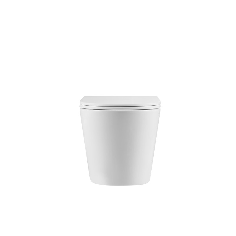 Унитаз подвесной Mixxus Premium Bevel-0301-R 515x355x365mm, система смыва RIMLESS