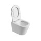 Унитаз подвесной Mixxus Premium Bevel-0301-R 515x355x365mm, система смыва RIMLESS