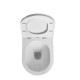 Унитаз подвесной Mixxus Premium Bevel-0301-R 515x355x365mm, система смыва RIMLESS