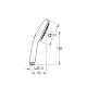 Ручной душ, 3 режима струи Grohe New Tempesta Cube 100