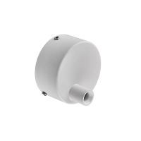 Чашка декоративна Mixxus TCC-01 WHITE (кругла) для маскування кабелю (колір білий)