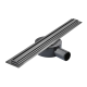 Душевой трап с нерж. стали SUS304 Mixxus Drain-05-50-Slim Black (30x500мм) (Черный)