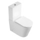Унитаз-компакт Mixxus BEVEL-0407-T1 630х350х795mm, система смыва TORNADO 1.0