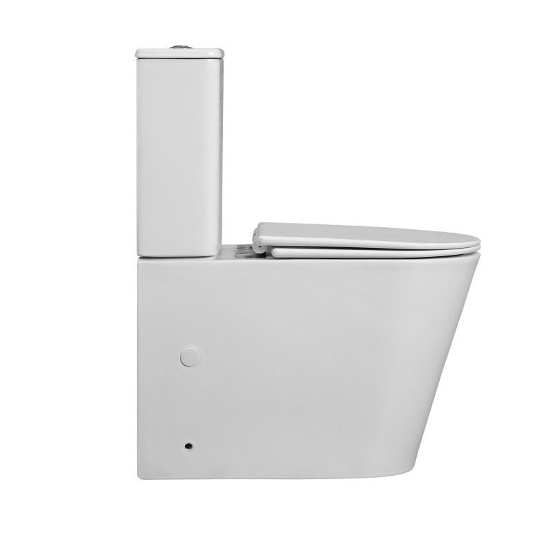 Унитаз-компакт Mixxus BEVEL-0407-T1 630х350х795mm, система смыва TORNADO 1.0