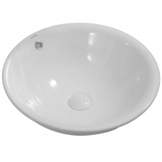 Раковина врізна на стільницю MIXXUS PREMIUM TOPPER-1601 470х470х180mm з переливом