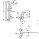 Набор для ванны 2в1 Grohe EX Eurosmart Cosmo