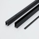 Душова перегородка Mixxus Premium FLAT SP02-100x200-TR Black Walk-In прозоре скло 8мм (MI6856)