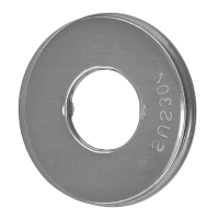 Чашка декоративная Zerix RST-01 SS Color (круглая) из нерж. стали SUS304 (цвет нержавейка)