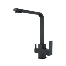 Смеситель для кухни с выходом для питьевой воды Zerix KUB-021 Black из нерж. стали SUS304