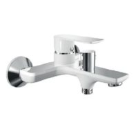 Смеситель для ванны HAIBA ALEX 009 EURO WHITE-CHROME