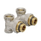 Комплект для нижнего подкл. радиатора Koer SET-21 - 1/2"x3/4" (угловой) с термоголовкой НН