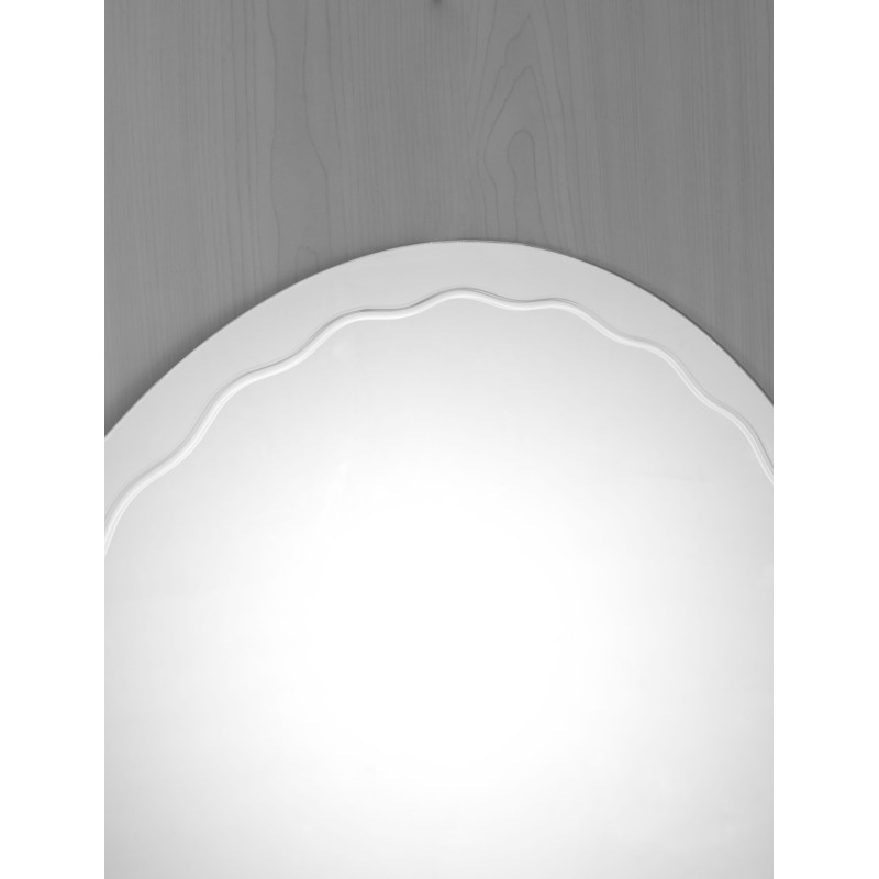 Зеркало настенное Zerix FUSION MOZ02-650x800 овальное с декором